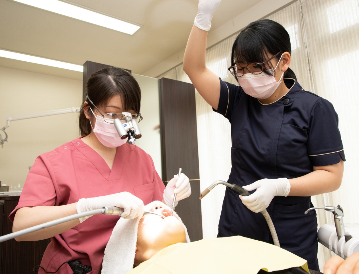 できるだけ削らない治療を