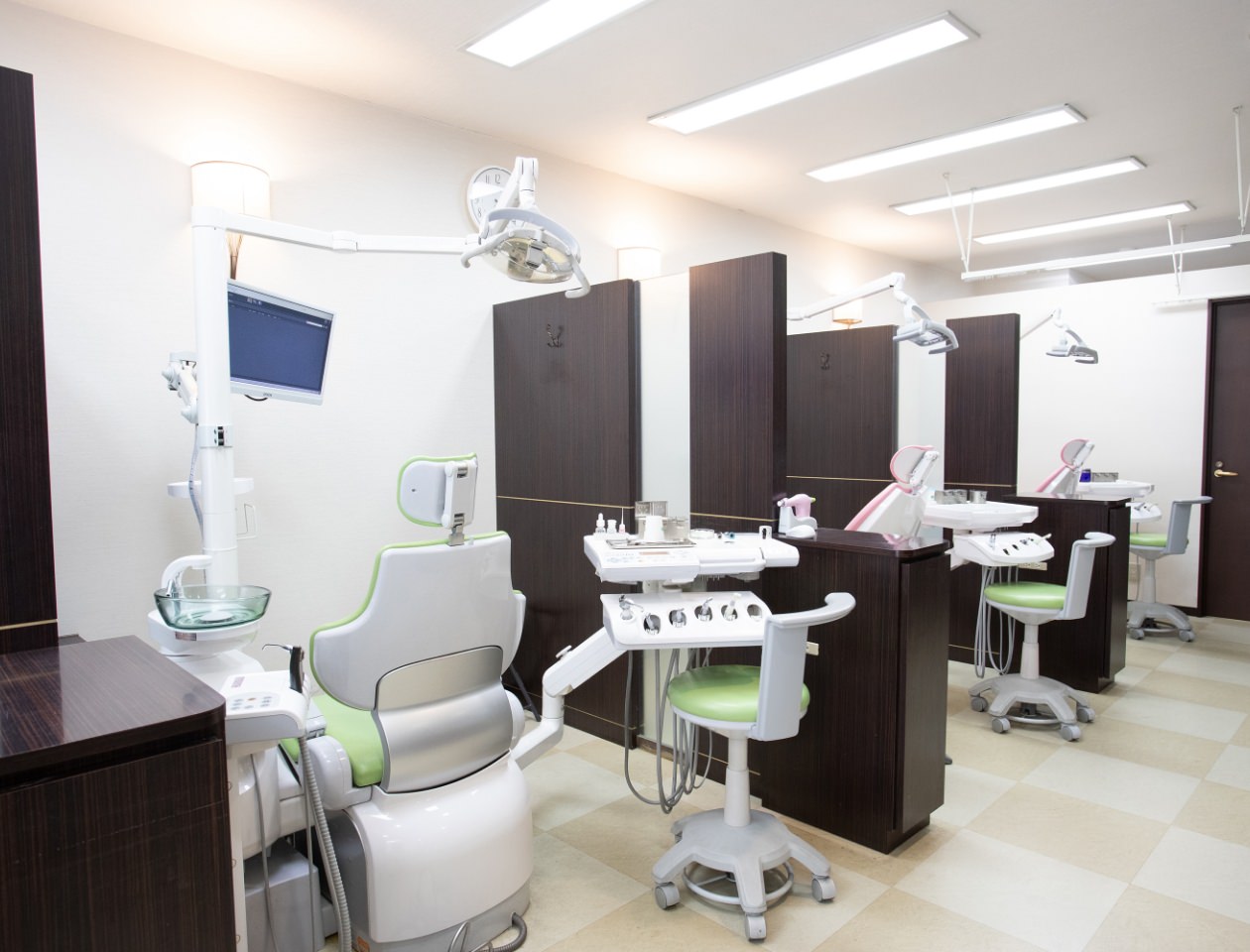 癒し空間で快適な治療を